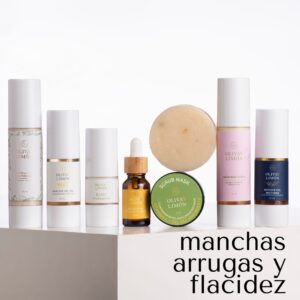 COLECCION ANTIEDAD TOTAL (arrugas, flacidez y manchas + masaje linfatico y limpieza profunda)