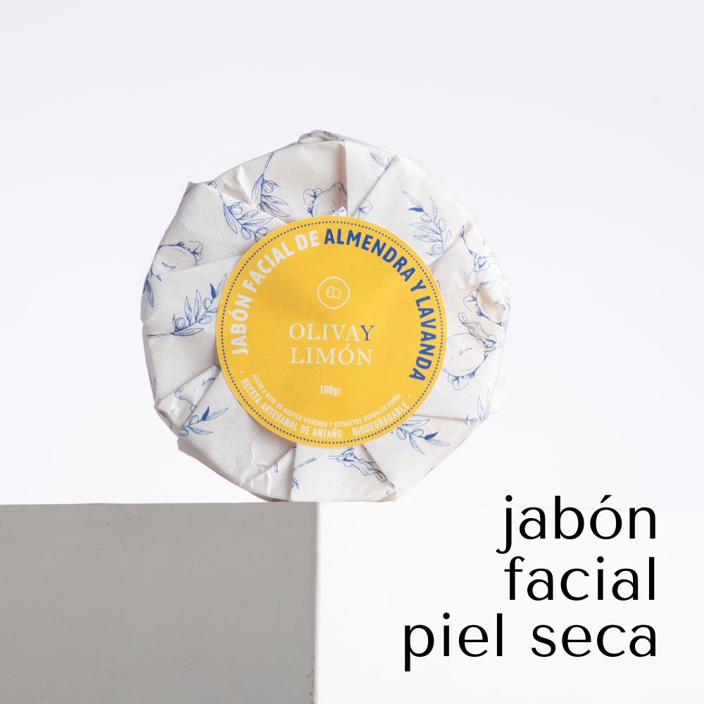Jabón de almendra y lavanda